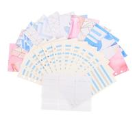 Alipis Enveloppes Budgétaires Pratiques pour Espèces 1 Ensemble Feuilles de Suivi Budget Taille Standard Pochettes de Classeur pour Organisation Maison Bureau Finance