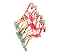 Alipis Épingle à Vêtements Élégante et Créative en Alliage Flamant Rose Épingle à Poitrine pour Cérémonies ou Usage Quotidien, Accessoire Mode pour Femmes