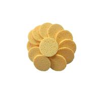 Alipis Éponges Démaquillantes Visage en Cellulose 20 80×8 Mm Couleur Chair Exfoliantes Nettoyage Quotidien Peau Sensible