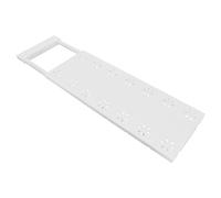 Alipis Étagère De Placard Extensible Réglable 32-48 Cm en Plastique Polyvalente Réglable pour Rangement Dressing La Cuisine Salle De Bain
