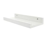 Alipis Étagère Murale Flottante de Pin avec Rebord Rangement Compact pour Chambre et Cuisine Design et Minimaliste Structure Robuste et Gain de Place