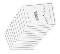 Alipis Étiquettes Autocollantes Étanches pour Flacons de Shampoing et Après-Shampoing 24 Pièces Format 83X70 MM PVC Solide pour Organisation Salle de Bain et Accessoires de Voyage