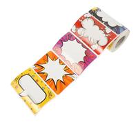 Alipis Étiquettes Autocollantes Nom Autocollant Lettres Colorées Stickers Personnalisables pour Bouteilles et École Autocollants Résistants et Faciles à Écrire