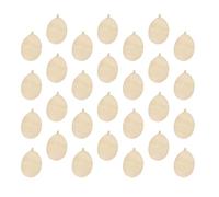 Alipis Étiquettes en Bois Naturel de Ballons, 100 Pièces pour Bricolages Diy, Décorations Mariage Rustique, Rondelles Lisses Faciles à Peindre, Matériel Artisanal Bois Brut