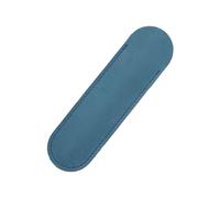 Alipis Étui en Cuir Bleu Élégant pour Stylo-Plume, Pochette Pratique et Multi-Usage, pour Bureau et Université, Organisateur de Stylos Raffiné et Fait Main