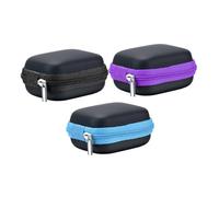 Alipis Étui Rigide de Voyage en EVA pour 6 Flacons Roll-on de 5 ML Organisateur Portable pour Huiles Essentielles Trousse Compacte et Légère Protection Optimale pour Bouteilles en