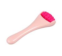 Alipis Eye Skin Roller de Beauté Ergonomique Multifonction pour Soins des Yeux et Visage Massage Doux Importation de Crème et Cosmétique Compact et Facile à Transporter Rose Silicone