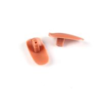 Alipis Faux Ongles D’exercice Autocollants 200 Pièces pour Nail Art, Capsules Courtes Transparentes Réutilisables, Accessoires Ongles Professionnels et Débutants, Pratique Manucure