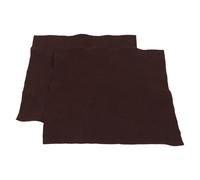 Alipis Feuilles de Feutrine en Laine Marron 50 X 50 CM 2 Pièces Tissu Rigide et Doux pour Feutrage à L’Aiguille Loisirs Créatifs Couture et Patchwork