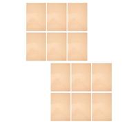 Alipis Feuilles de Filtre de Lumière Gélatine Orange en PVC 12pcs pour Projets D'éclairage Portables et Diffusion de Lumière LED en Fête