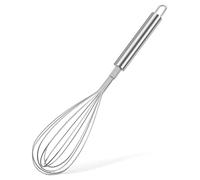 Alipis Fil Acier Inoxydable Résistant et Léger Ustensile de Cuisine Multifonction pour Battre Œufs Mélanger Farine et Salades Outil Manuel Facile à Nettoyer et Confortable à Utiliser