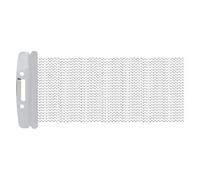 Alipis Fil de Caisse Claire Ceinture de Corde de Caisse Claire Fer Argenté Plaques D'extrémité Anti-étranglement Accessoire pour Instruments de Batterie