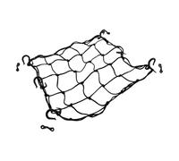 Alipis Filet de Rangement pour matériel de Kayak 40 x 40 cm en Nylon Noir avec Crochets, léger, Facile à Retirer, pour Sit on Top Kayak et Voyages