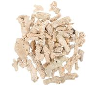 Alipis Filtre à Corail Concassé : Bio-média Réutilisable pour Aquarium avec en Filet - Stabilisateur de Ph pour Aquariums d'eau Douce, Filtration Et Décoration D'étangs