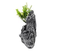 Alipis Fish Tank Artificial Mountain Rock Sculpture Realistic Aquarium Landscape Decoration Safe Miniature Rockery for Aquatic Environment Enhancement