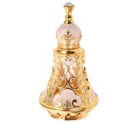 Alipis Flacon De Parfum Rechargeable Flacon Compte-Gouttes D'Huile Essentielle Vide Bouteille D'Arôme Style Arabe Moyen-Orient Étanche Pour Voyage Et Stockage 4.17 X 2.20 X 2.20 in