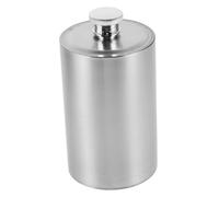 Alipis Flasque Ronde Inox Portable Bouteille Camping Étanche et Résistante Aux Chocs pour Boissons Alcoolisées et Jus Contenant Léger pour Randonnée et Plein Air