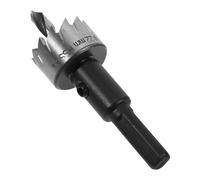 Alipis Foret à Tarière Hss 22 MM pour Métaux Acier Rapide pour Tôles Fines et Alliages D’Aluminium Scie Cloche pour Perçage Précis Perceuse Électrique Outil Polyvalent de Découpe