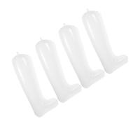 Alipis Formeur de Chaussures Gonflable en Pvc Blanc 32 Cm, 2 Paires, Soutien et Maintien Forme des Bottes pour Éviter Déformation