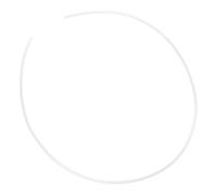 Alipis Gaine Thermorétractable Antidérapante pour Lunettes Embouts Auriculaires en PVC 30/15 MM Tube Plastique 1 Mètre Accessoires pour Branches de Lunettes Protection et Maintien