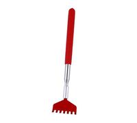 Alipis Gratte-dos Massage du Dos Cou en Acier Inoxydable Extensible Rouge Outil Multifonctionnel pour Soulager Démangeaisons pour Femmes Enceintes et Parents