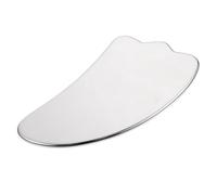 Alipis Gua Sha Acier Inoxydable Outil de Massage Facial Multifonction Grattage Confortable pour Visage Cou et Dos Anti Portable Adapté pour Soins Beauté et Relaxation