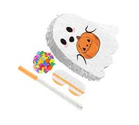 Alipis Halloween Pinata Fantôme Suspendu pour Fête Décoration Halloween Familiale et Jeu Classique à Casser Accessoire Festif pour Chambre et Festival Mexicain