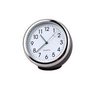 Alipis Horloge Automobile Quartz Pratique avec Éclairage Boîtier Noir et Blanc Chronomètre de Voiture Moderne pour Conduite Sécurisée