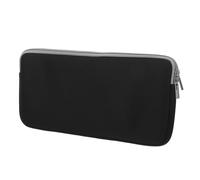 Alipis Housse de Clavier en Néoprène Noire Petite Taille Fermeture Éclair Étui de Protection Imperméable pour Clavier sans Fil Sacoche de Rangement de Jeu et Accessoires de Voyage