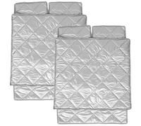 Alipis Housse de Mini-congélateur : Pare-Soleil de 70 cm, imperméable et résistant à la Chaleur, avec Feuille d'aluminium et Aimant pour réfrigérateur extérieur