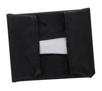 Alipis Housse de Protection pour Platine Vinyle Vintage Oxford Étanche et Anti-poussière Couverture Ajustée pour Tourne-Disque et Haut-parleurs Noire