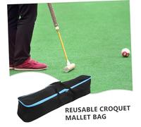 Alipis Housse de Rangement Croquet Résistante à l’Usure avec Protection et Organisation Étui de Transport Porte-maillet Pratique pour Déménagement et Gain de Place
