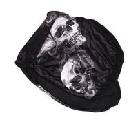 Alipis Housse De Siège Voiture Housse De Siège Auto à Imprimé Tête De Mort Décorative Remplacement Facile