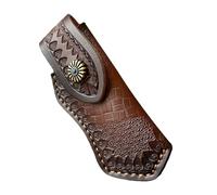 Alipis Housse de Transport Cuir pour Petit Couteau Étui Pratique et Élégant Protection pour Usage Intérieur et Extérieur pour Camping et Voyage