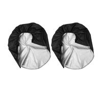 Alipis Housses De Pneus Camping-Car Imperméables Anti-UV 2 Pièces Protection Contre Saleté Urine D’Animaux pour Pneus 27-29 Pouces Remorque Voiture Camion SUV