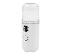 Alipis Humidificateur Portable Mini Spray Visage en Plastique Blanc, Design Simple, pour L'environnement Intérieur et L'hydratation Peau