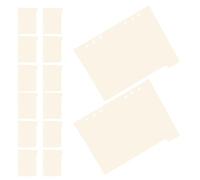 Alipis Intercalaires A5 en Plastique PP Beige 18 Onglets Perforés pour Classeurs 6 Anneaux Séparateurs de Cahier 3 Sets Index Organisateur Bureau et Scolaire