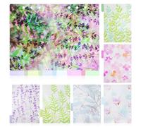 Alipis Intercalaires A5 pour Classeur à 6 Anneaux 6 Onglets en Polypropylène Robuste Couleurs Assorties Perforation 6 Trous Organisateur Polyvalent pour Bureau École et Agenda