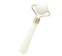 Alipis Jade Roller Pierre Naturelle pour Massage Du Visage Léger et Portable Outil Anti-âge pour Soins Du Visage Femme Massage Doux pour Peau Plus Lisse et Raffermie Couleur Aléatoire