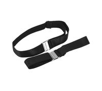 Alipis Jarretière Femme Grosse Taille Réglable en Polyester Noir, Haute Élasticité Légère Boucles Ajustables, Lot de 2 pour Maintien Confortable des Chaussettes