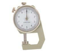 Alipis Jauge Épaisseur de Précision pour Cuir Instrument Compact Outil de Mesure et Pratique pour Artisans Du Cuir Haute Précision et Utilisation