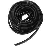 Alipis Joint D'étanchéité pour Fenêtres et Portes 10 Mètres, Bande Coupe-vent O-type en Silicone Noir, Isolant Phonique et Anti-poussière, Protection le Vent et Infiltration D'air