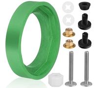 Alipis Joint d'Étanchéité pour Réservoir de Toilettes en Caoutchouc Robuste Kit de Réparation pour Cuvette Wc Pièces de Rechange Étanches Anti-Fuite Accessoire Indispensable pour