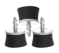 Alipis Kit 3 Pièces Récupérateur de Balles de Golf Ventouse et Vis, Accessoire pour Grip de Putter, Outil Portable Léger en Alliage de Zinc, Ramasse Balle Golf et Dur, Entraînement