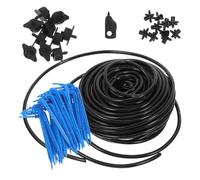 Alipis Kit D’Irrigation Goutte à Goutte Noir en PVC PP pour Serrage | Arrosage Uniforme et Économie D’eau, Gestion Automatisée, Usage en Pépinière Semis