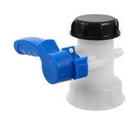 Alipis Kit d'adaptateurs pour conteneur IBC : vannes pour fût DN50, raccords robustes, pièces pour conteneur IBC, adaptateur de tuyau rapide pour la distribution de liquides.