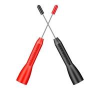 Alipis Kit de 1 Paire de Sondes de Multimètre 2 Mm Cat Ii 600v/10a en Acier Inoxydable pour Automobile, sans Dommage, Accessoire Compact pour Tests Électriques et Réparation Voiture