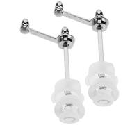 Alipis Kit de 2 Pièces de Rechange pour Moulin à Poivre Manuel en Alliage de Zinc 105Mm - Mécanisme de Broyage Vintage pour Moulin à Sel et Épices - Accessoires la Cuisine Solide et