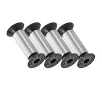 Alipis Kit de 4 Vis de Fixation pour Manche de Couteau 5 MM Boulons Acier Inoxydable Accessoires de Réparation la Cuisine Trousse Bricolage Rivets pour Poignée Couteaux DIY