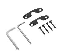 Alipis Kit De Clips Pour Pare-Soleil Clips De Rechange Pour Pare-Soleil De Véhicule Supports De Pare-Soleil Robustes Support De Pare-Soleil Avec Vis Noir
